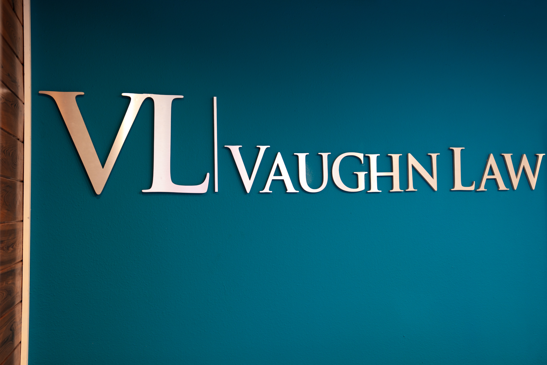 Vaughn Law Sign